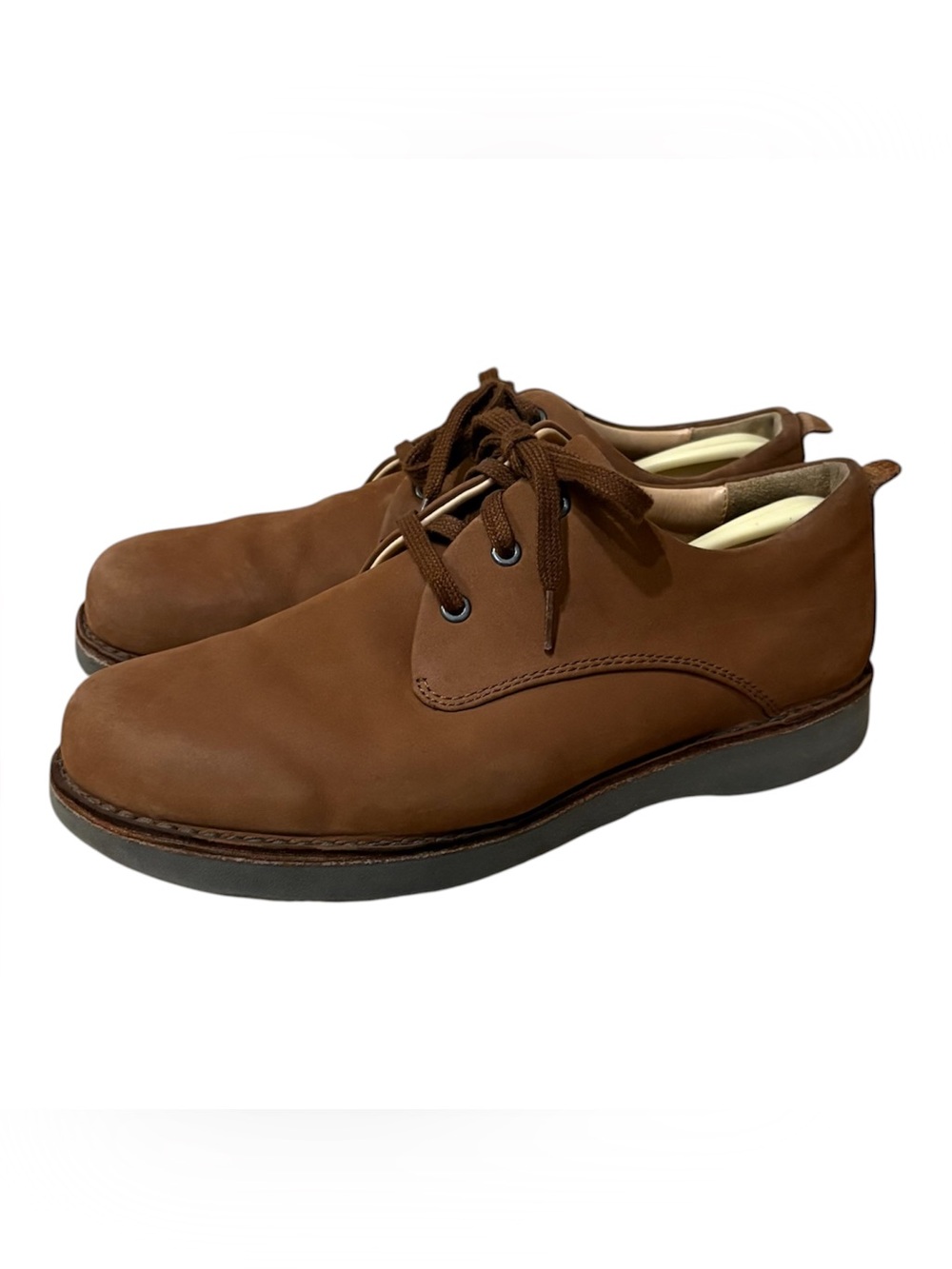 Samuel Hubbard Men's Sz 10W "Hubbard Free" Casual Walking Shoe Brown Nubuck